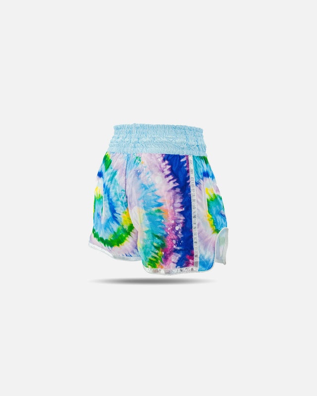 Booster Muay Thai Shorts TBT Swirl – Blue