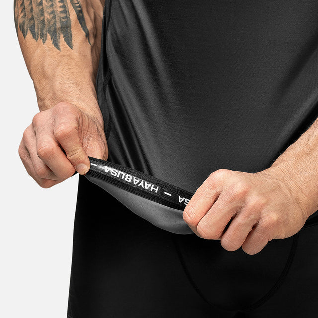 Hayabusa Rashguard Geo Short Sleeve – Grey