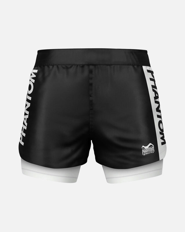 Phantom Athletics Compressie Shorts Fusion-R 2in1 Ranked - Blauw