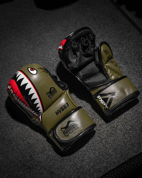 Gants de MMA Phantom Athletics Fight Squad – Vert militaire