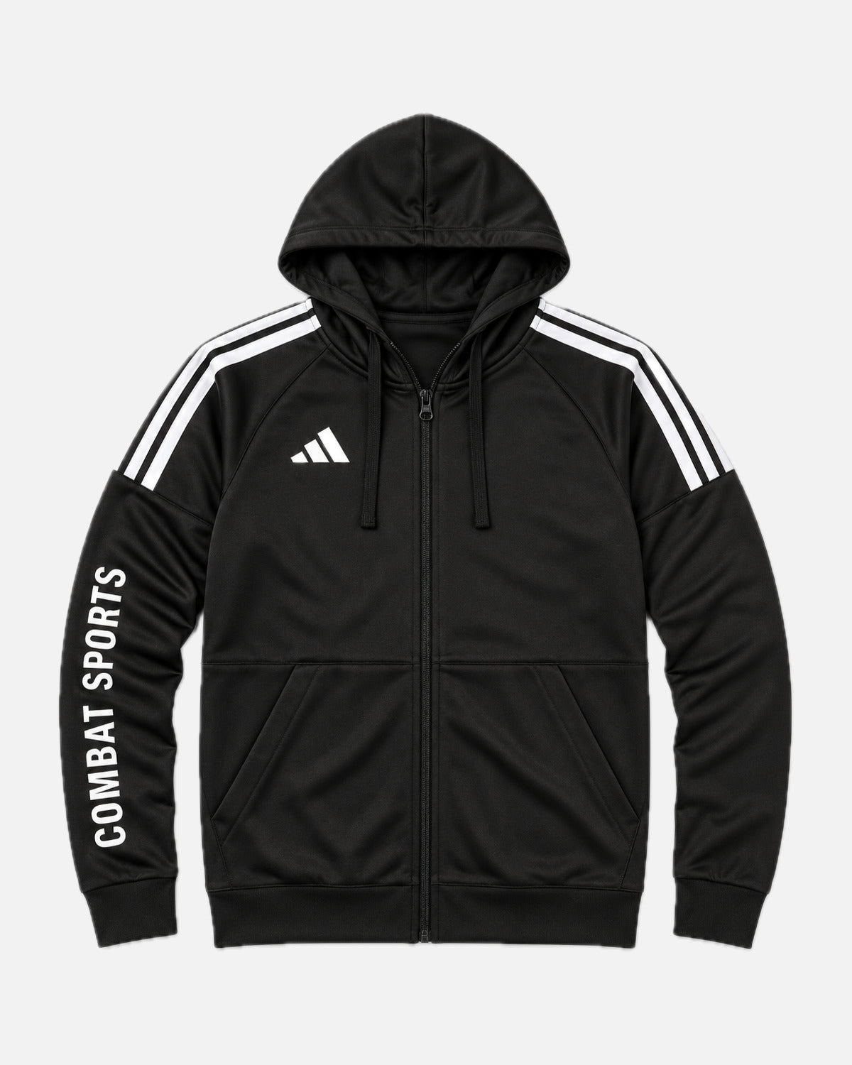 Adidas Community Sports Trainingsjacke – Schwarz/Weiß