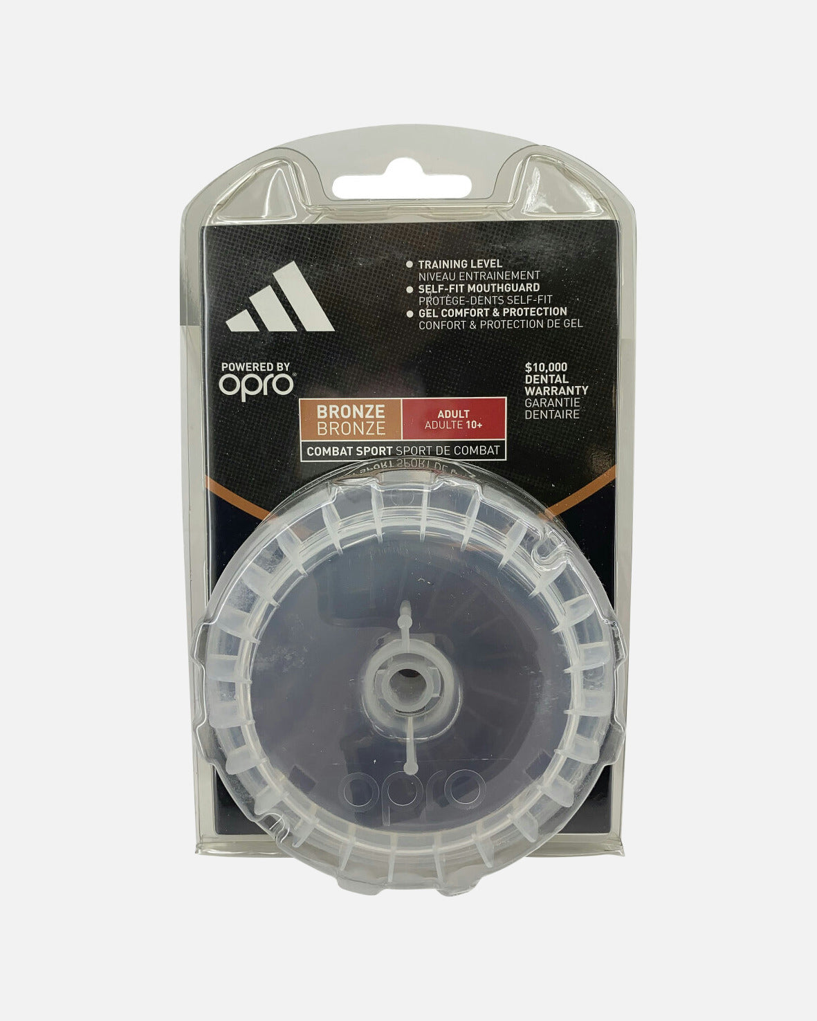 Adidas OPRO Gen4 Bronze Mouthguard – Black