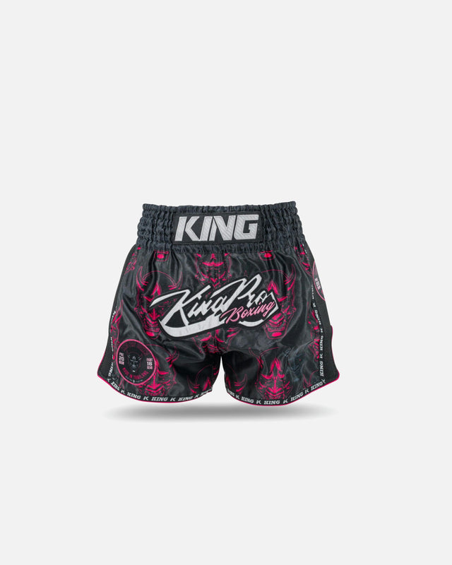 King Pro Boxing Muay Thai Shorts Devil – Black