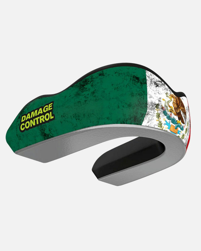 Proteză dentară Damage Control High Impact Series – Roșu/Alb/Verde