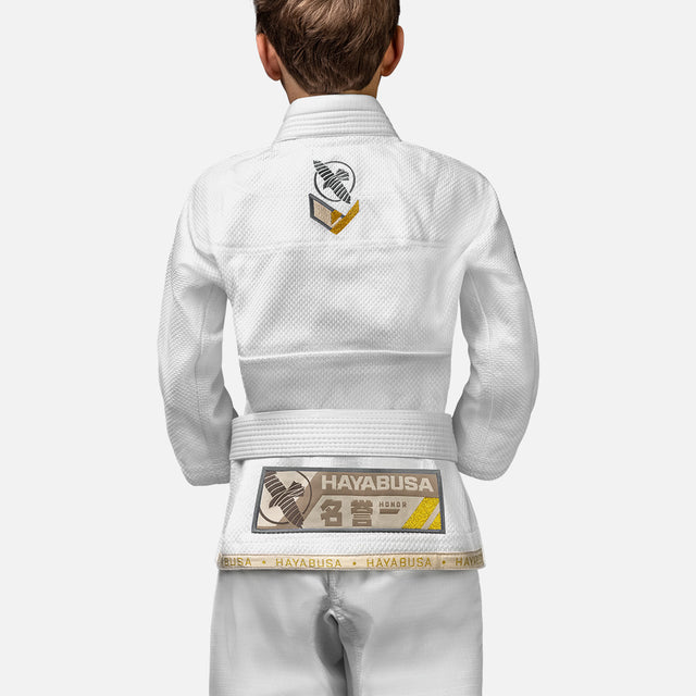 Hayabusa BJJ Gi Ascend Kids – White
