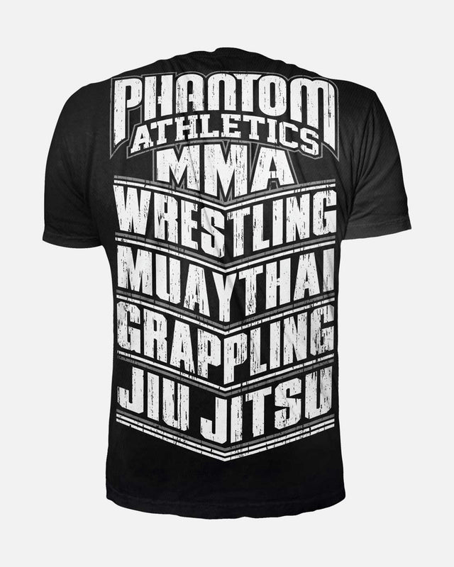Phantom Athletics T-Shirt EVO MMA Sports – Black