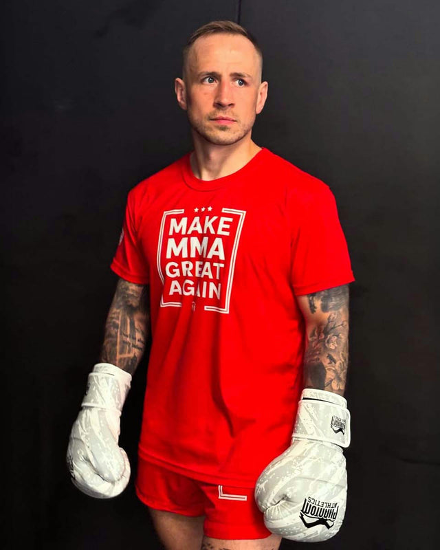 Phantom Athletics MMA-shorts Fusion-R Make MMA Great Again – Röd