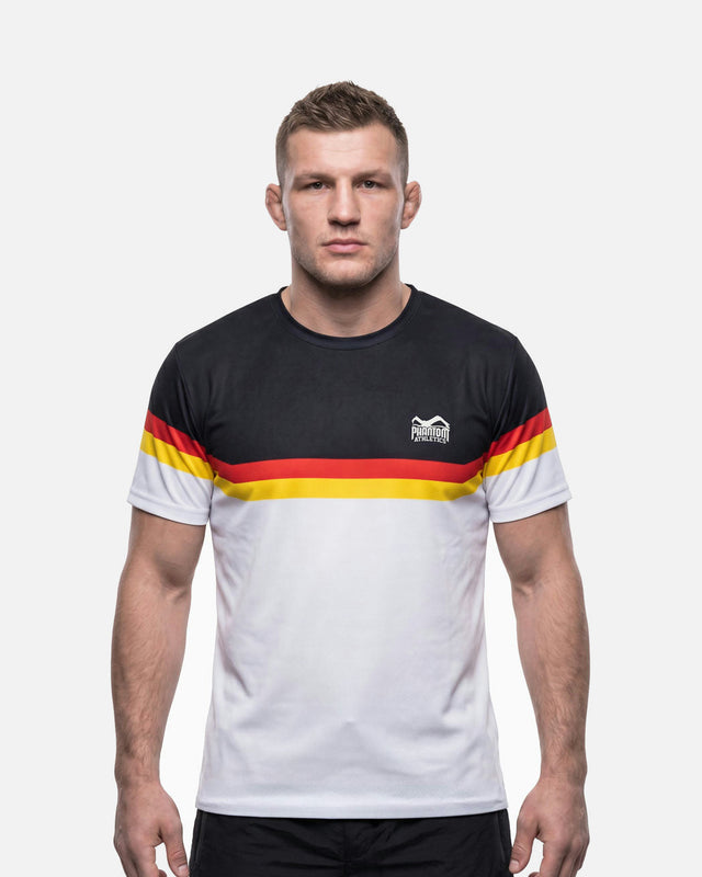 Phantom Athletics Trainingsshirt EVO+ Germany EC - White/Black/Red/Gold