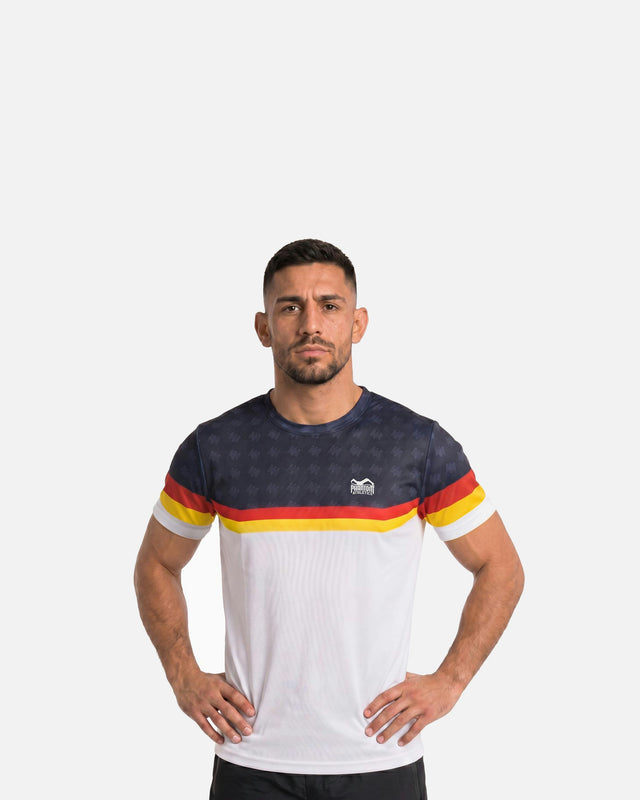 Phantom Athletics T-Shirt EVO+ Germany – White/Black/Red/Gold