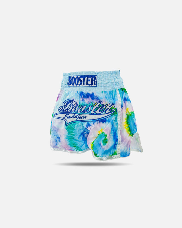 Booster Muay Thai Shorts TBT Swirl – Blue