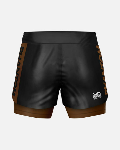Phantom Athletics Compressie Shorts Fusion-R 2in1 Ranked - Bruin