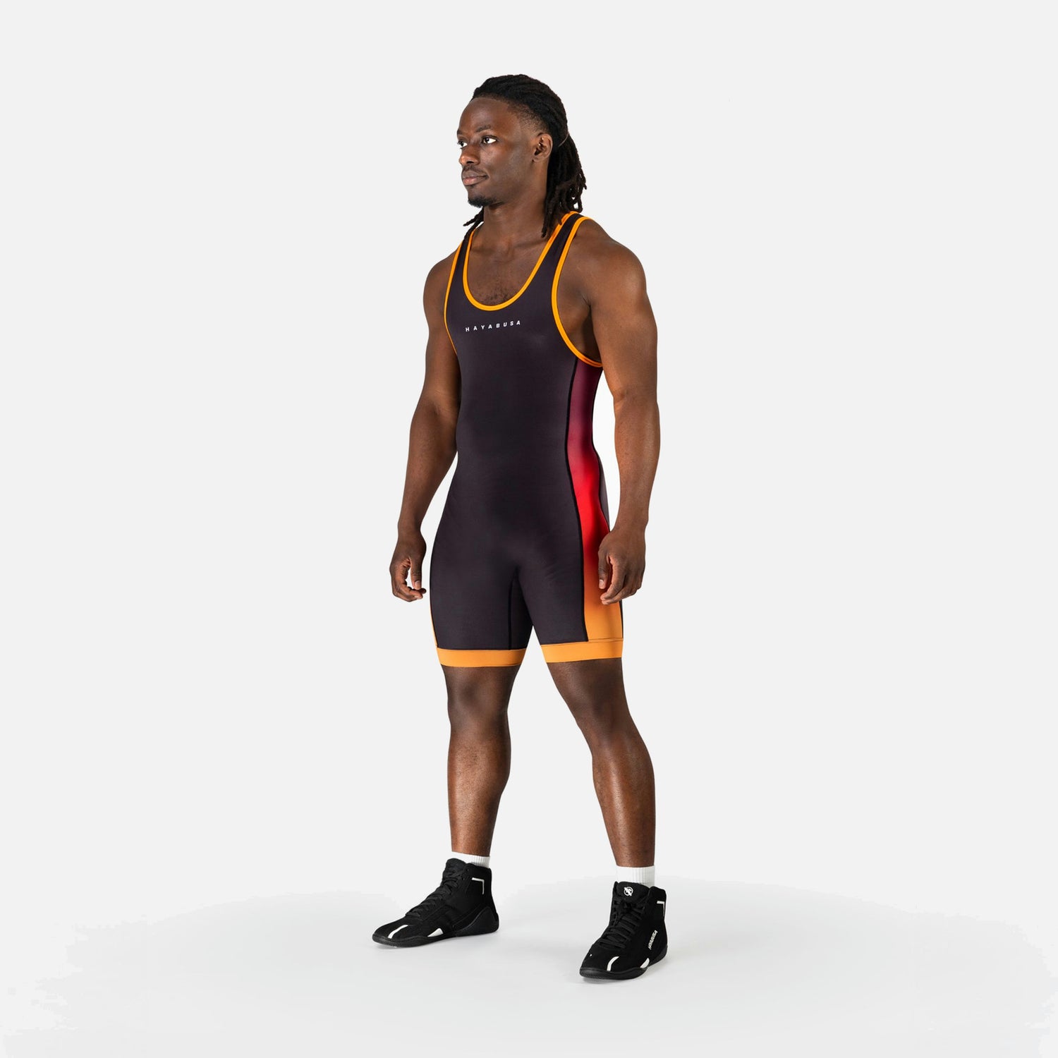 Hayabusa Worstelsinglet Surge - Rood