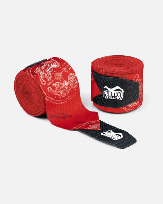 Phantom Athletics Hand wraps Sak Yant - White