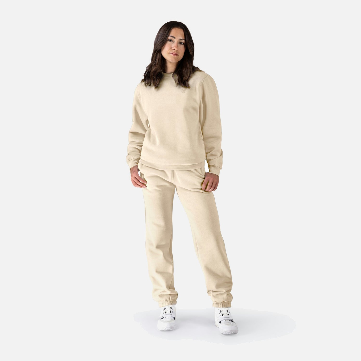 Hayabusa Hoodie Essential Crewneck - Beige