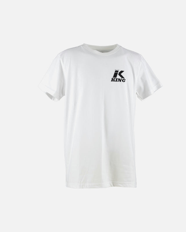 King Pro Boxing T-Shirt QR – White