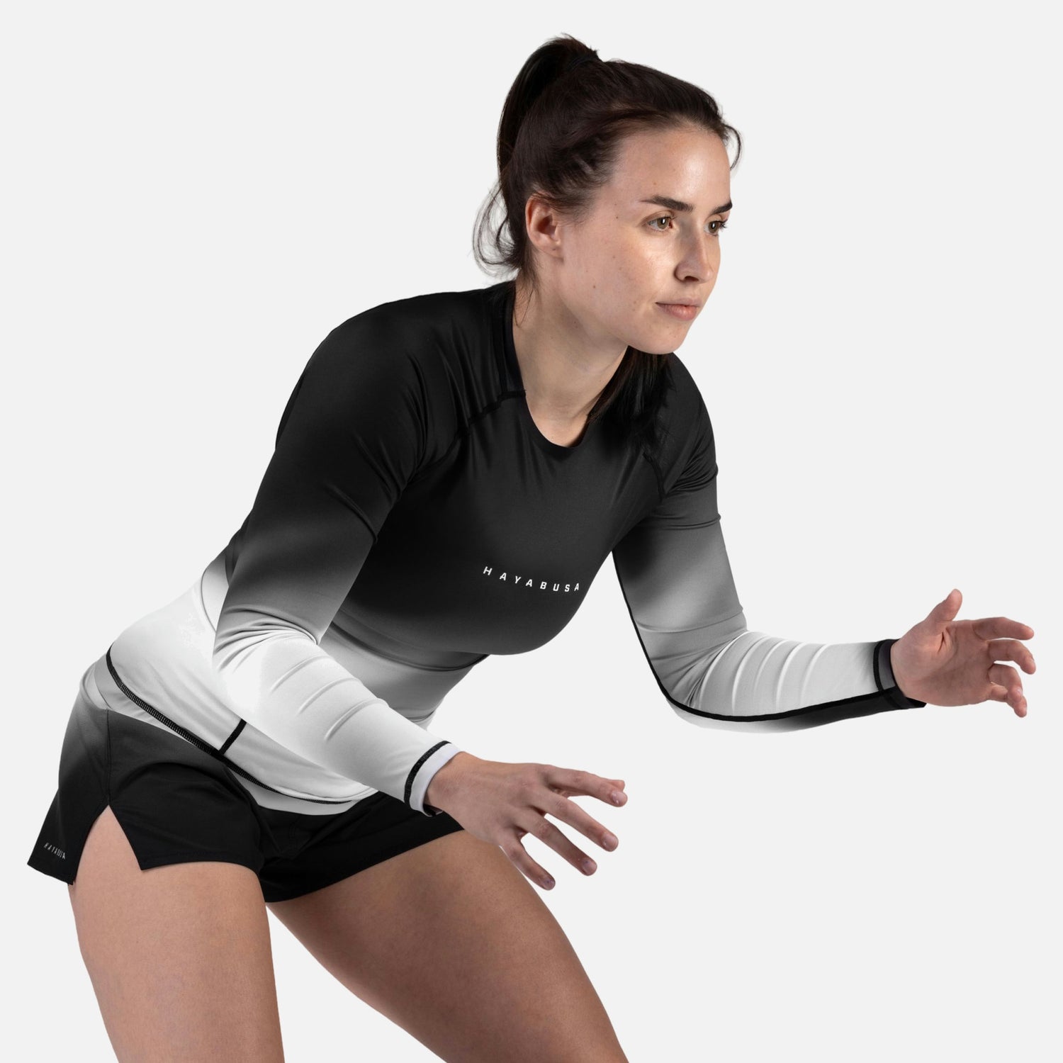 Hayabusa Rashguard Apex Nova Long Sleeves Women's – Grey