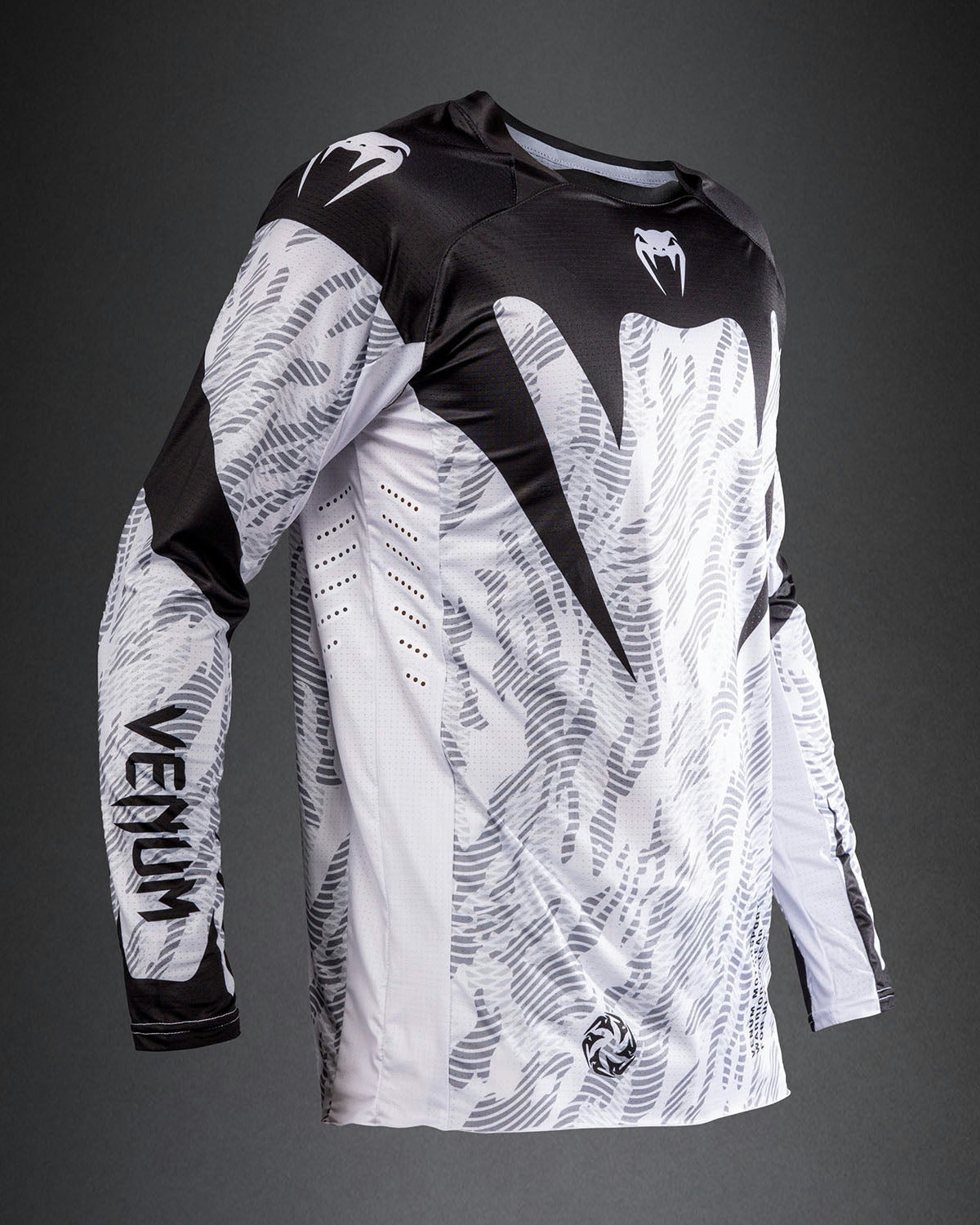 Venum MX Elite Longsleeve Blanco – Blanco