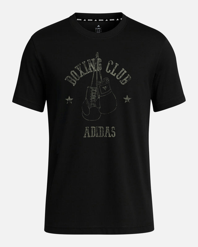 Adidas T-Shirt Boxing Graphic Line – Schwarz