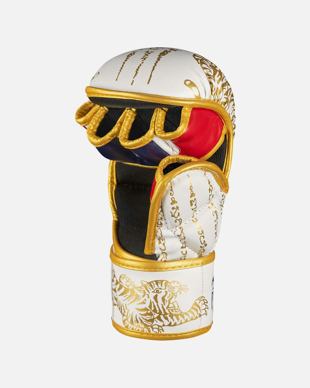 Phantom Athletics MMA Handschoenen Sparring Muay Thai - Wit/Goud