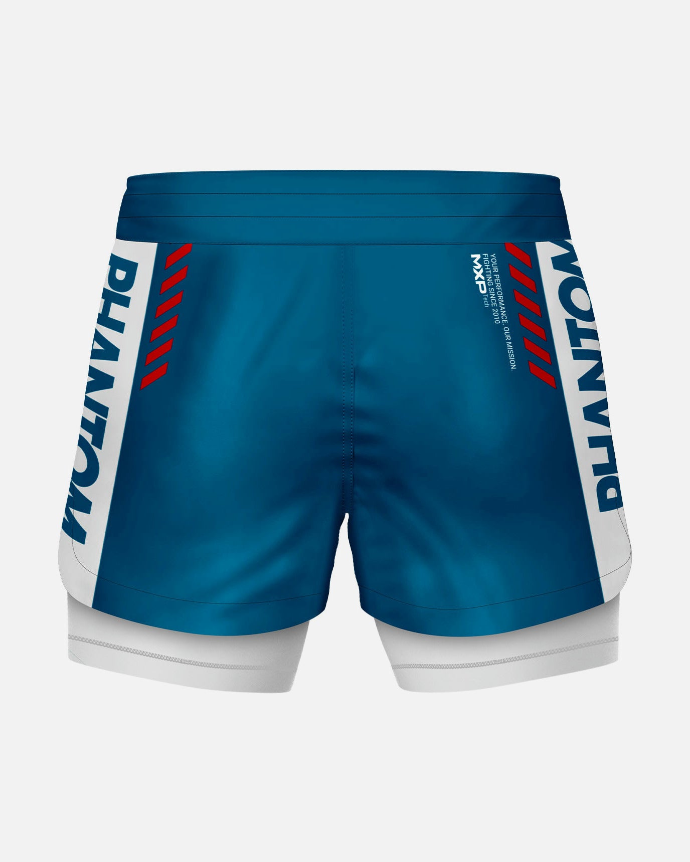 Phantom Athletics Compression Shorts Fusion 2in1 Apex – Blue