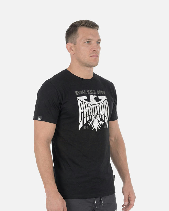 Phantom Athletics T-Shirt Germany Never Back Down – Black
