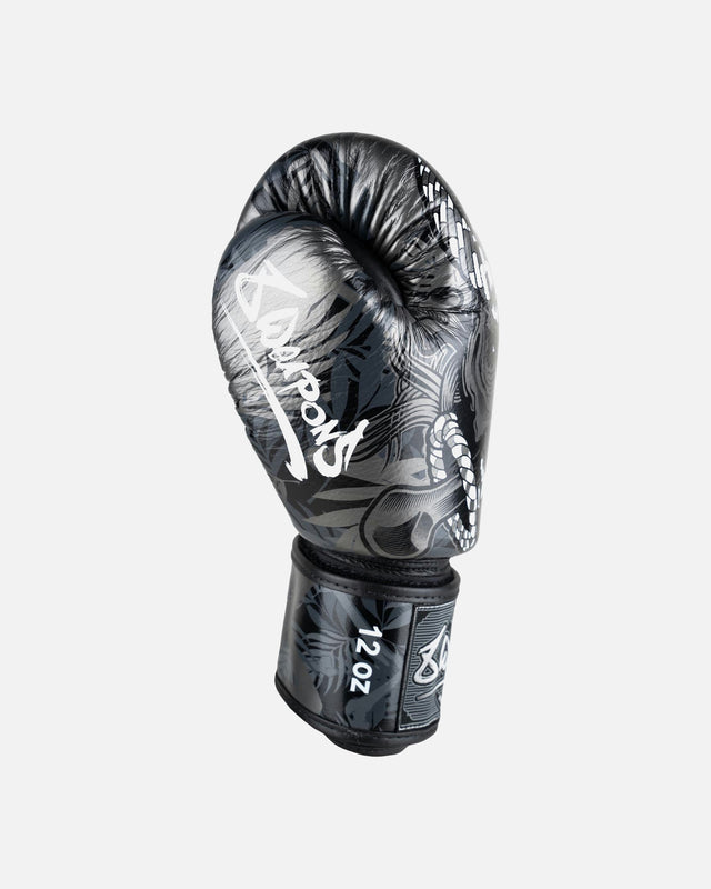 8 WEAPONS Boxing gloves Bone Island – Black