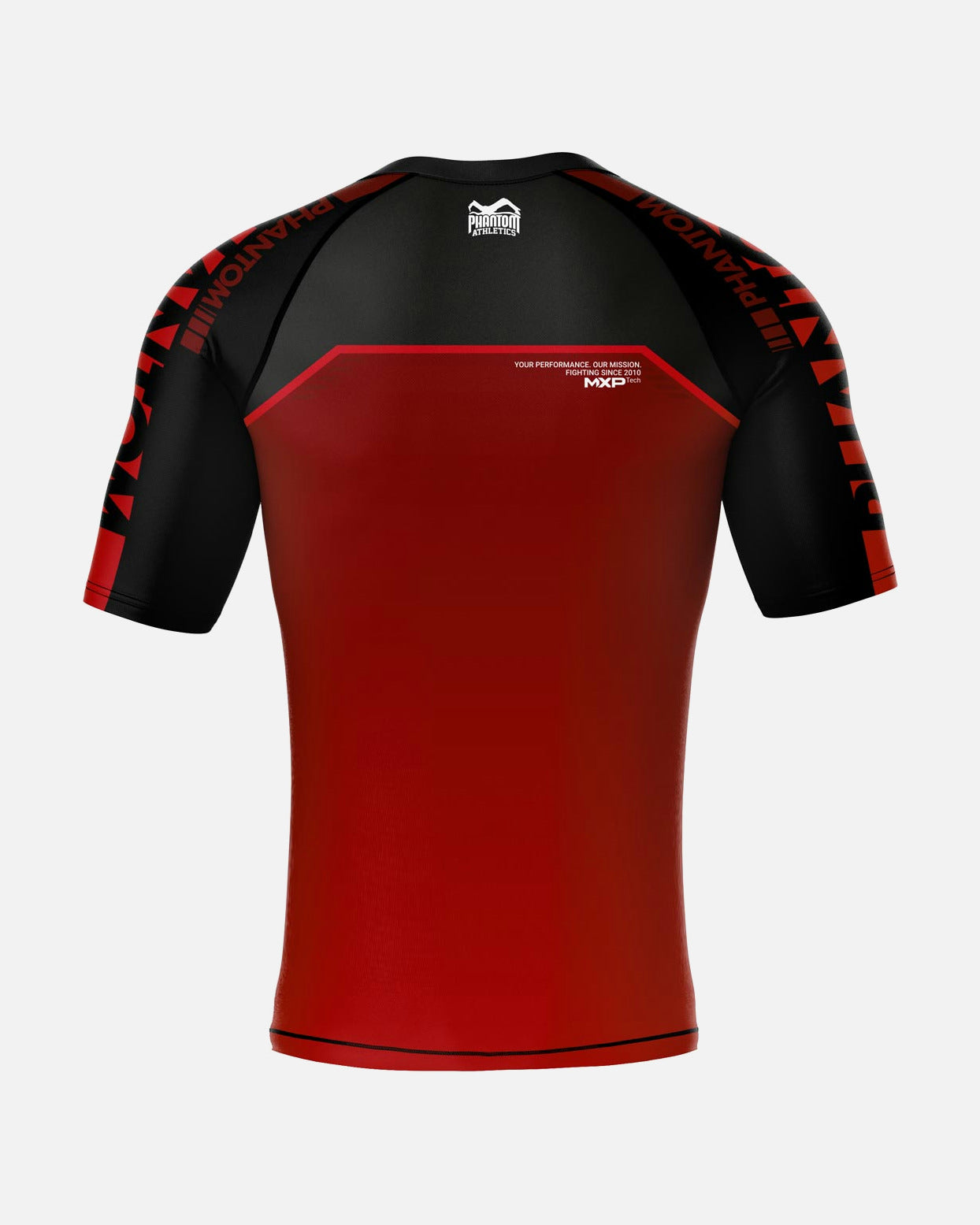 Phantom Athletics Rashguard EVO Apex Short Sleeves - Red