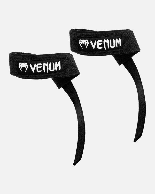 Venum Hyperlift Weightlifting Straps – Black