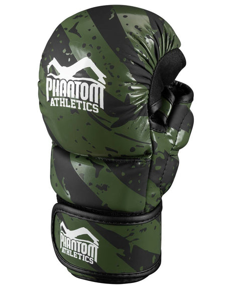 Phantom Athletics MMA-handsker Camo Tiger - Hærgrøn