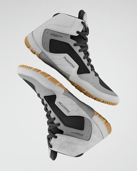 Buty zapaśnicze Phantom Athletics Tactic – Dziecięce Szare