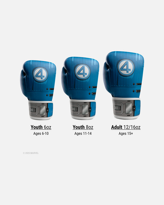 Hayabusa Boxing gloves Fantastic Four - Blue