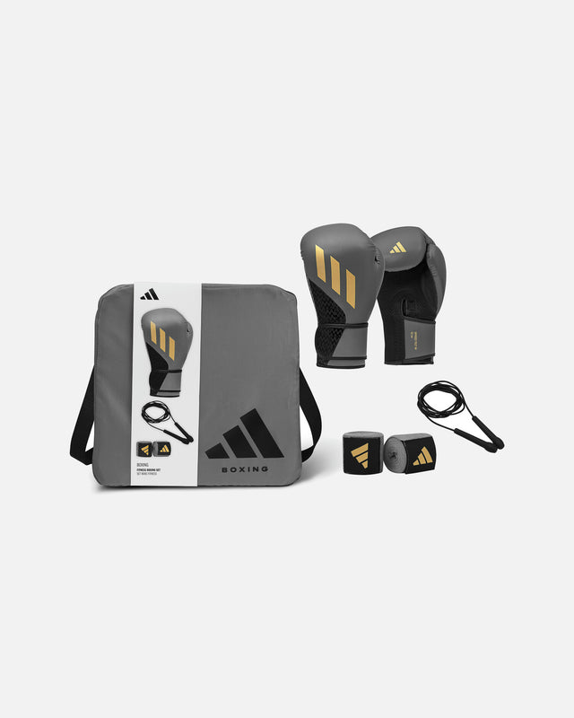 Adidas Bokshandschoenen Fitness Boxing Kit 12oz - Grijs