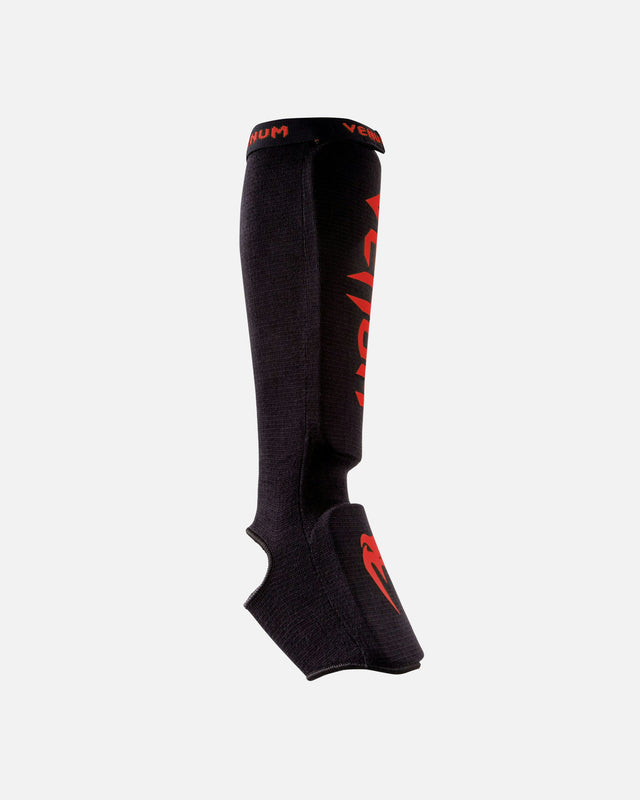 Venum Kontact Shin Guards – Black/Red