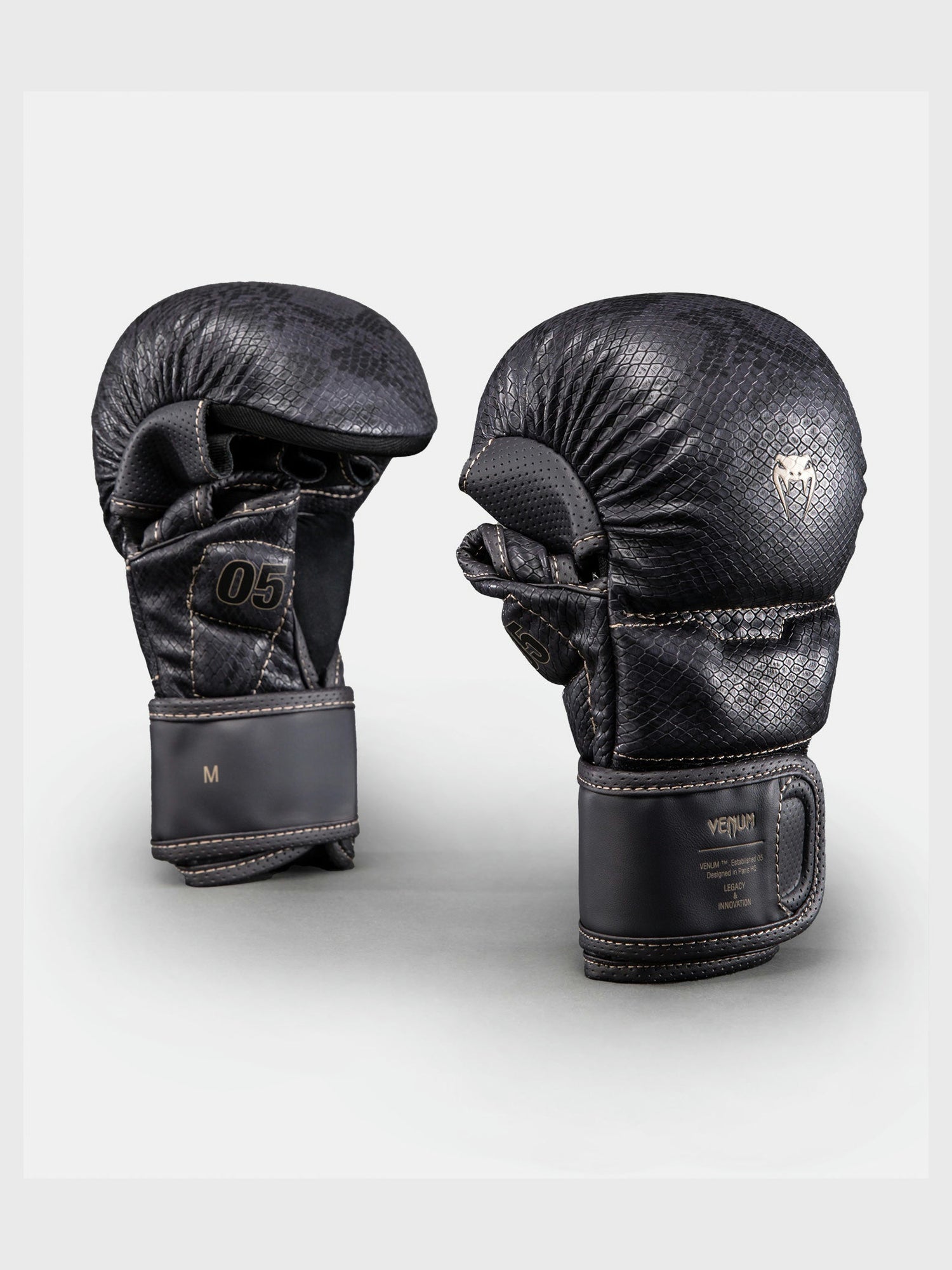 Venum MMA Gloves Impact Evo Scales – Dark Purple