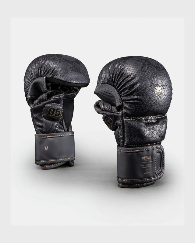 Venum MMA Gloves Impact Evo Scales – Dark Purple
