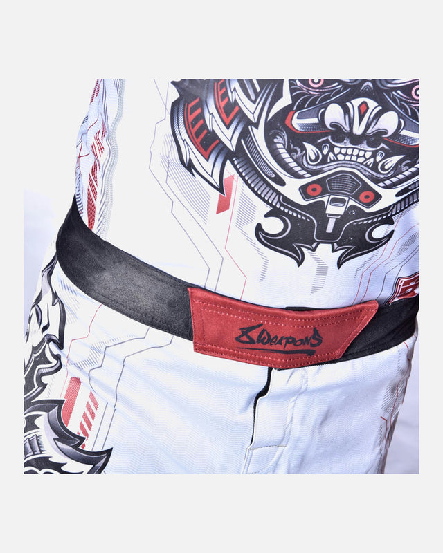 8 WEAPONS Rashguard Samurai 2.0 – White/Red