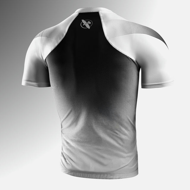 Hayabusa Rashguard Pro Ranked Short Sleeve – White