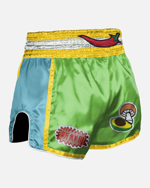 8 WEAPONS Muay Thai Shorts Yummy – Green
