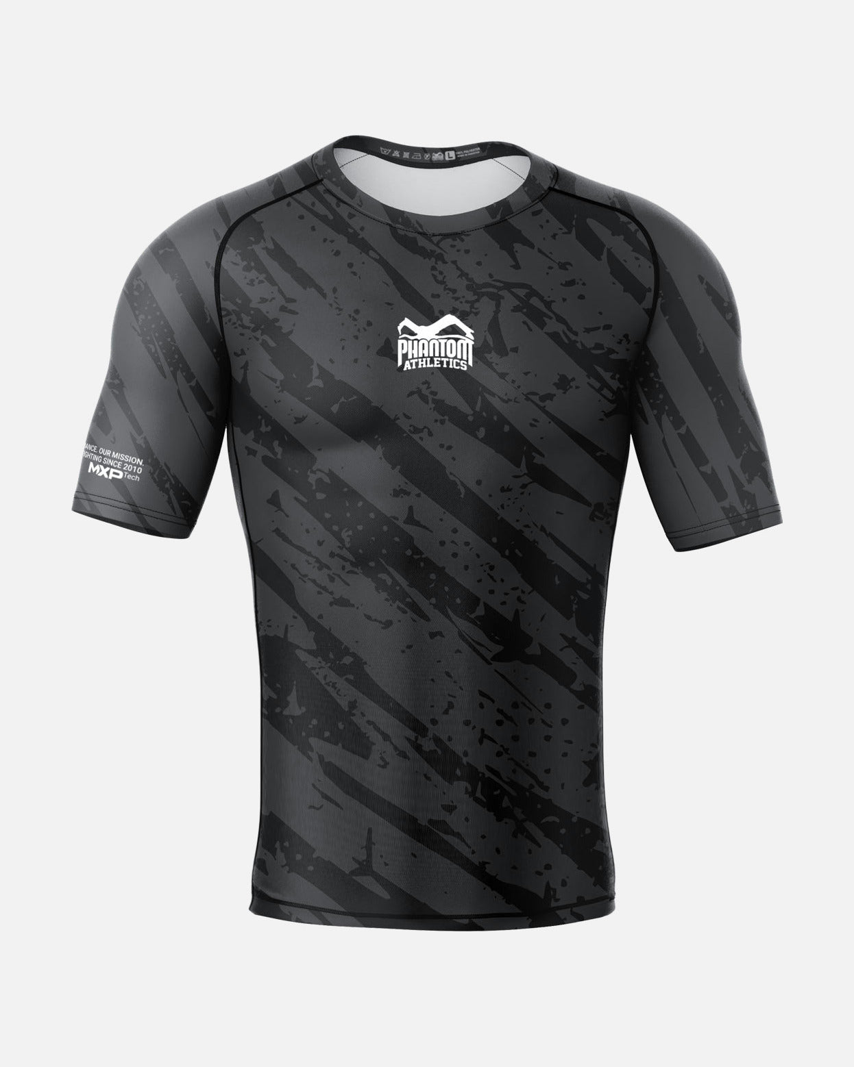 Phantom Athletics Rashguard EVO Camo Tiger – Grey