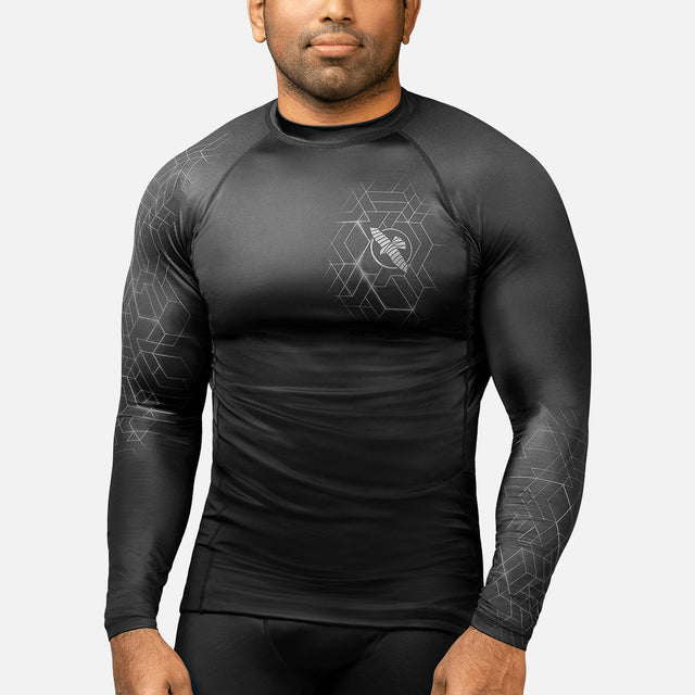 Hayabusa Rashguard Geo Long Sleeves – Grey