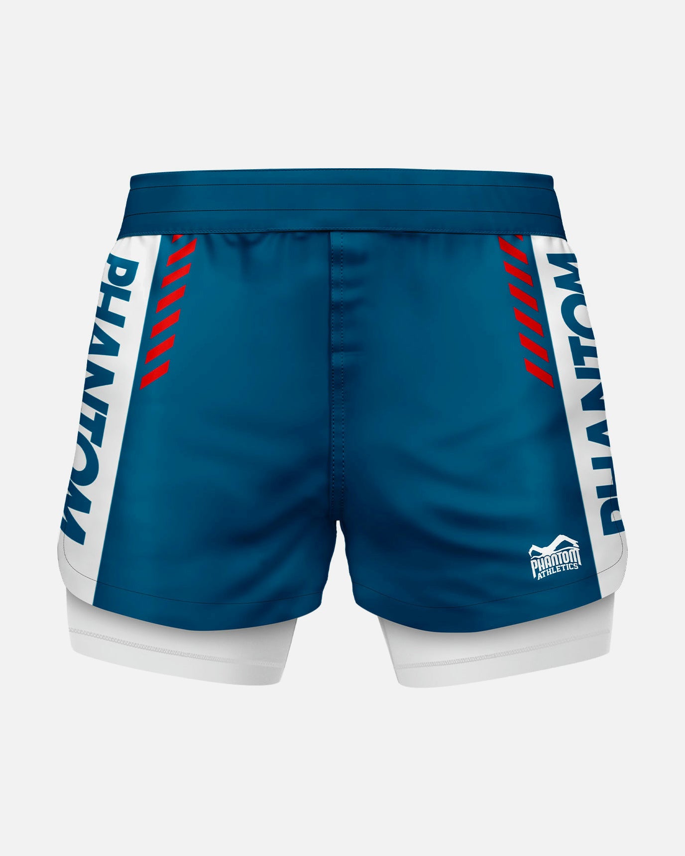 Phantom Athletics Compression Shorts & Spats Fusion 2in1 Apex - Grey