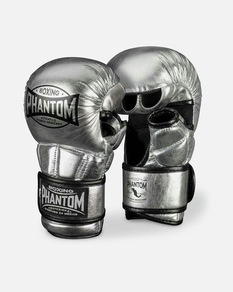 Luvas de MMA Phantom Athletics Mexico – Prata/Preto