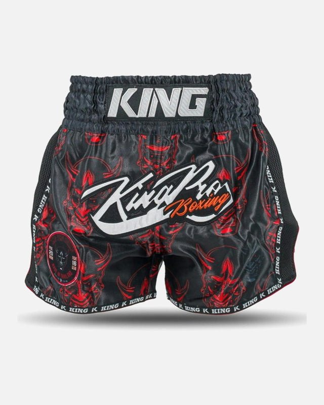 King Pro Boxing Muay Thai Shorts Devil – Black
