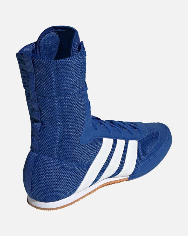 Botas de boxeo Adidas Box Hog Classic - Azul/Blanco