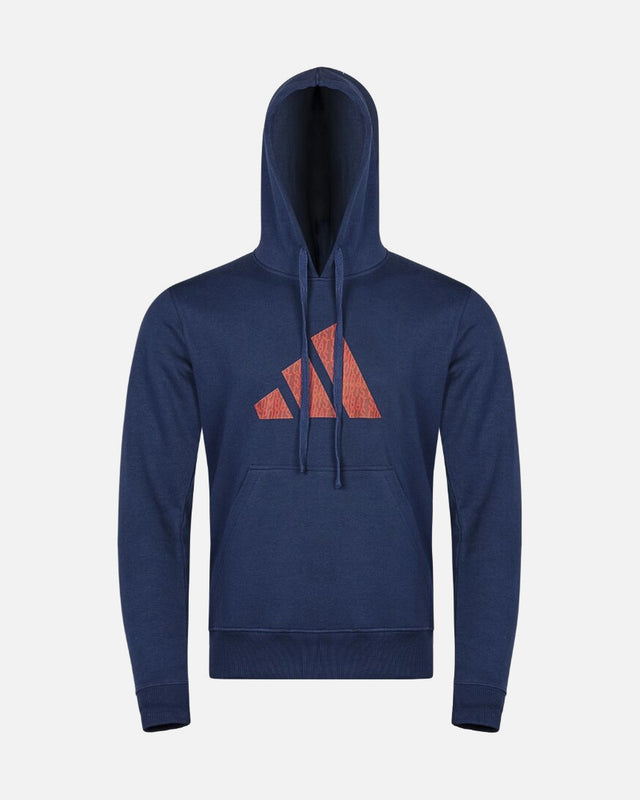 Adidas Hoodie Perfo Script Graphic - Blue