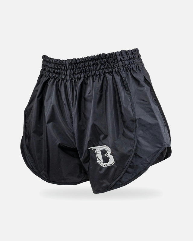Calções de Muay Thai Booster Retro Hybrid – Preto