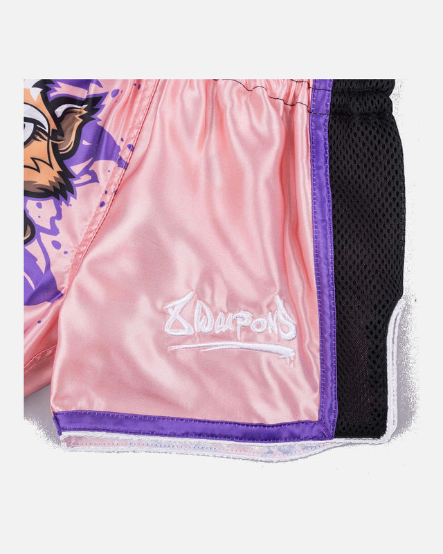 8 WEAPONS Muay Thai Shorts Jenny – Pink