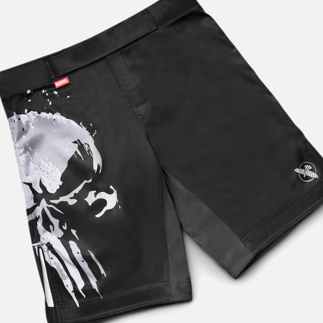 Marvel MMA Shorts The Punisher – Black