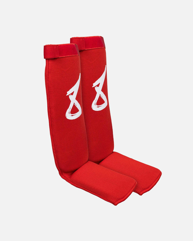 8 WEAPONS Shin guards S8 – Red
