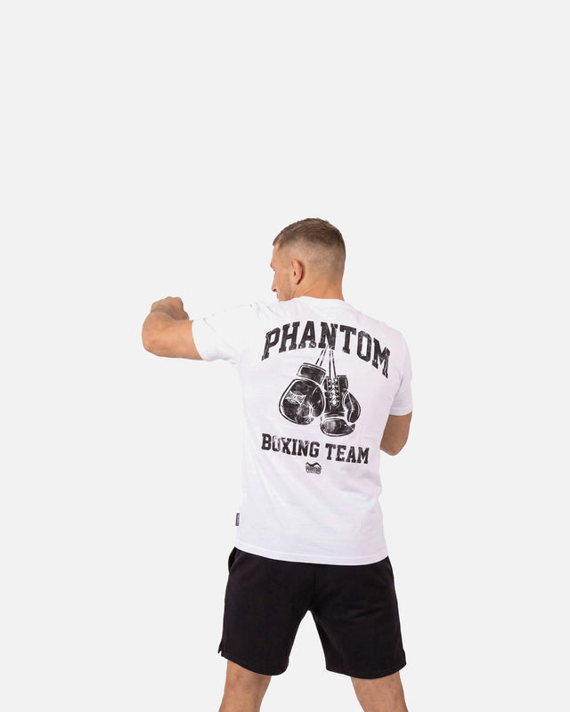Phantom Athletics T-Shirt Boxing Team – White
